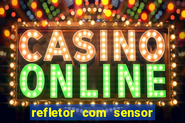 refletor com sensor noturno como instalar